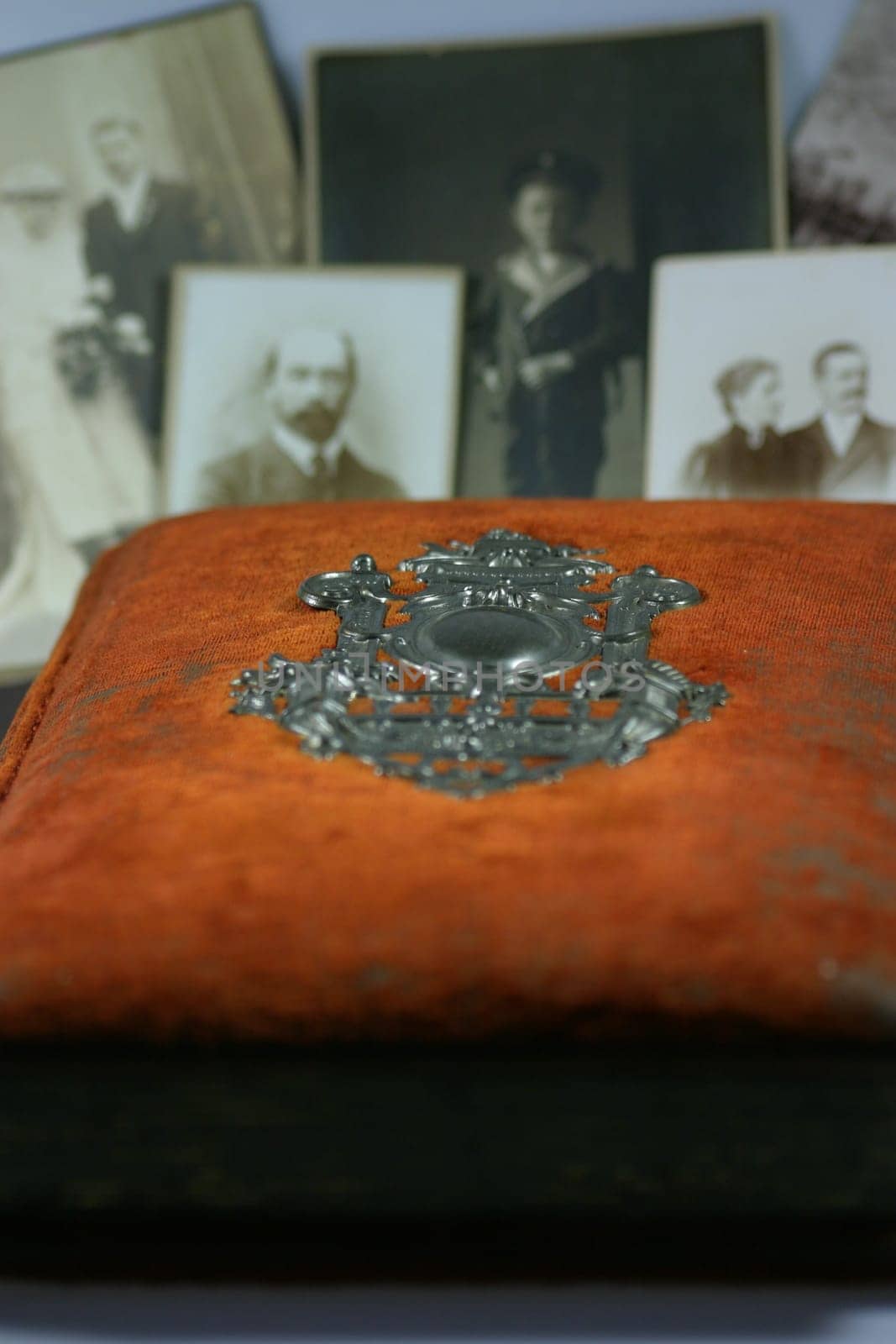 Ancient photo album