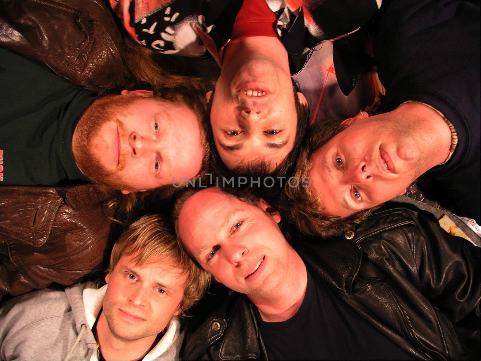 Photo session in the rehearsal room of RockWorx.