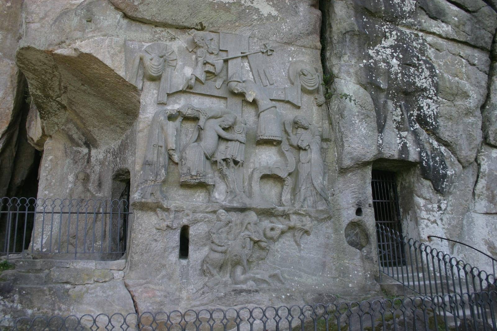 The relief of the Assumption of the Cross on the Externsteine