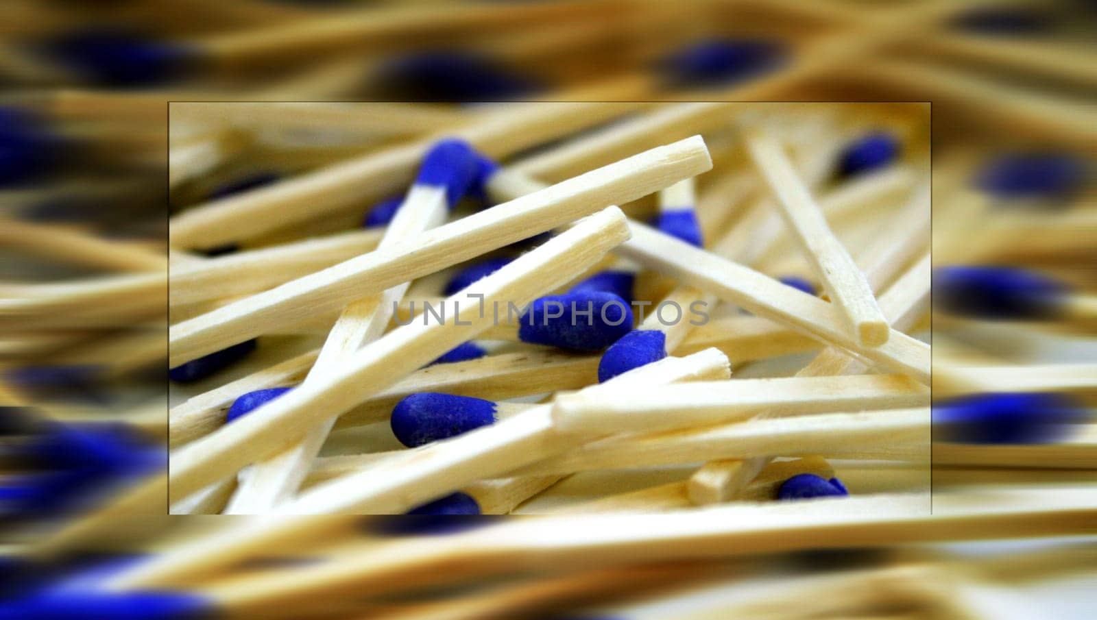Matches,Blue Head