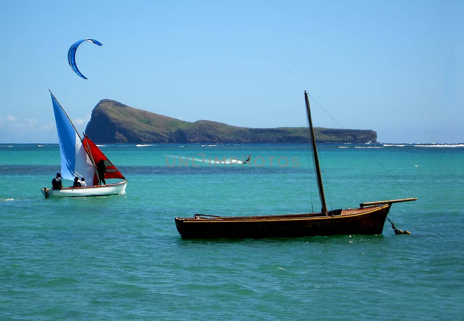 Northern tip of the island of Mauritius with fantastic views of the islands of Coin de Mire.