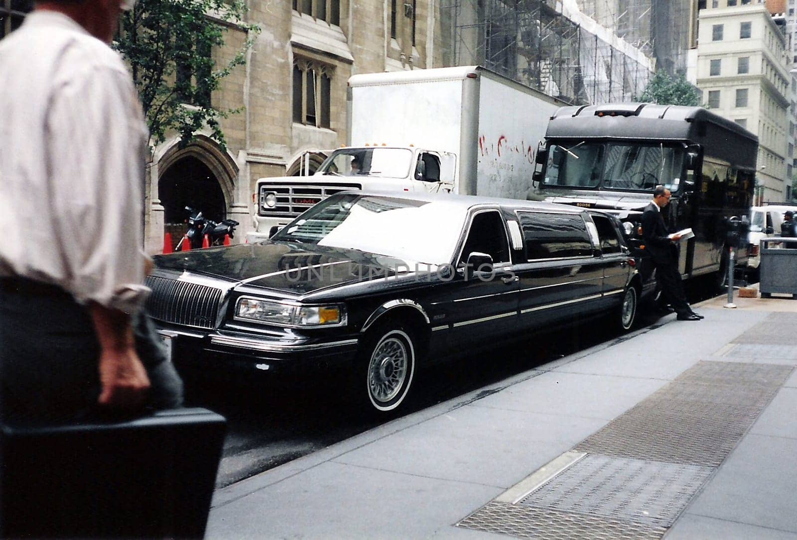 Snapshot in a New York street. (Unfortunately only available as a scan,but I think it's quite good...)