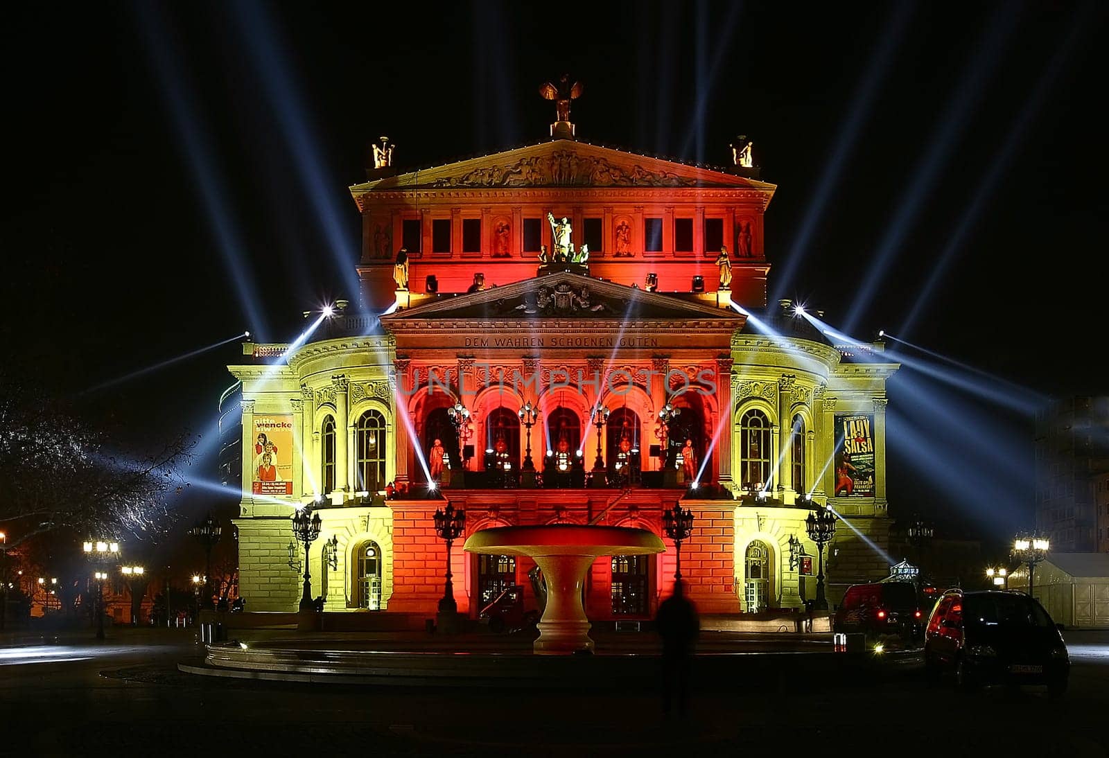 Recorded the evening before the actual Opera Ball - this was the dress rehearsal,so to speak! One shot can't do up to this light show - that's why I'm showing several here!