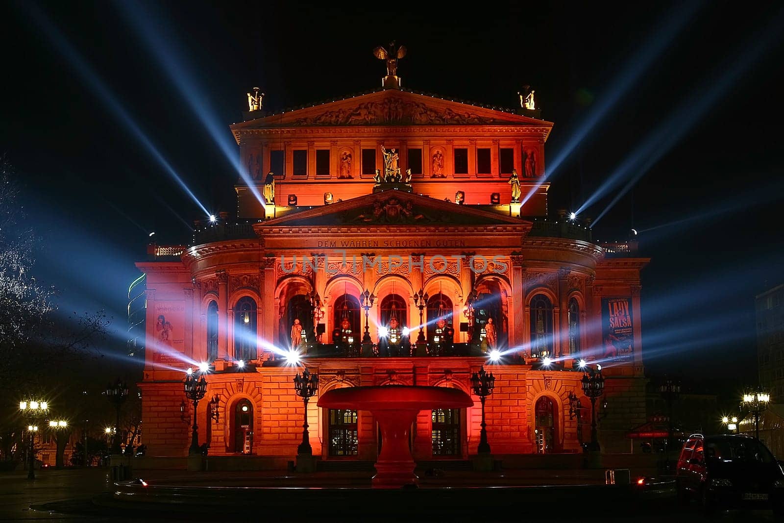Recorded the evening before the actual Opera Ball - this was the dress rehearsal,so to speak! One shot can't do up to this light show - that's why I'm showing several here!