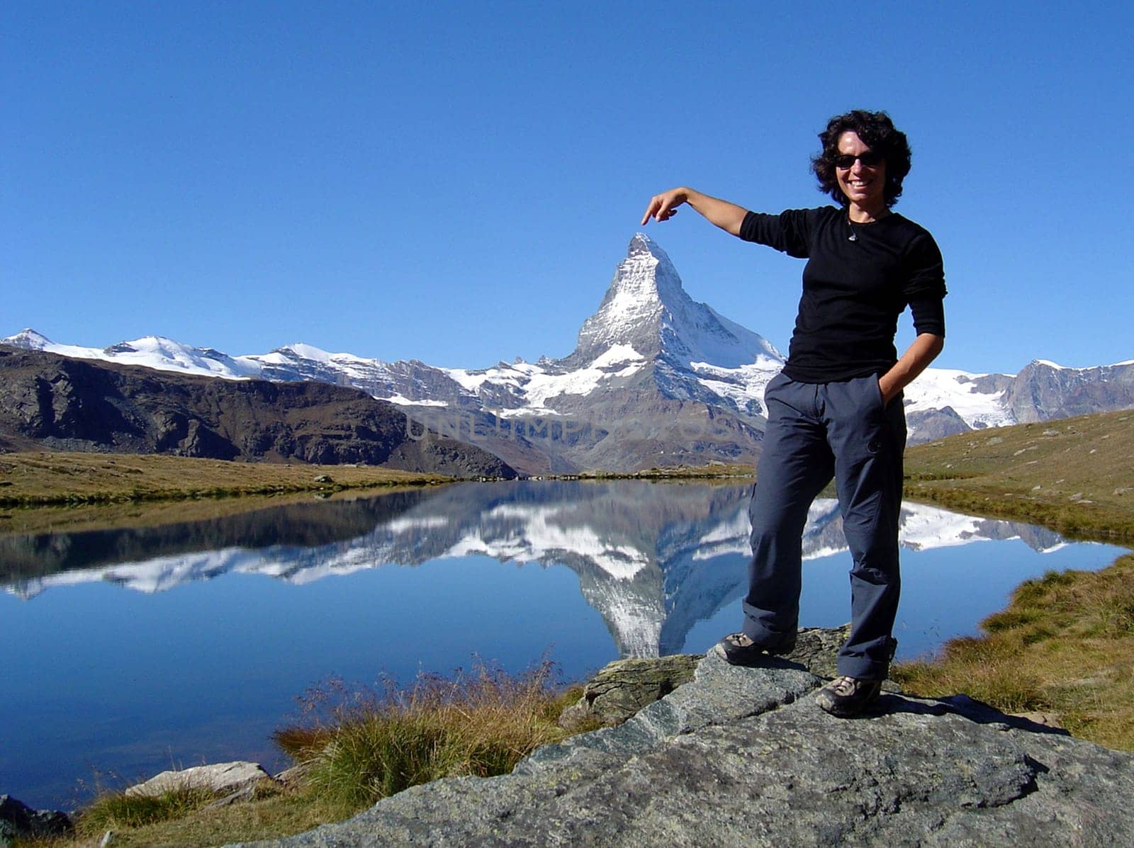 The Matterhorn in small letters...