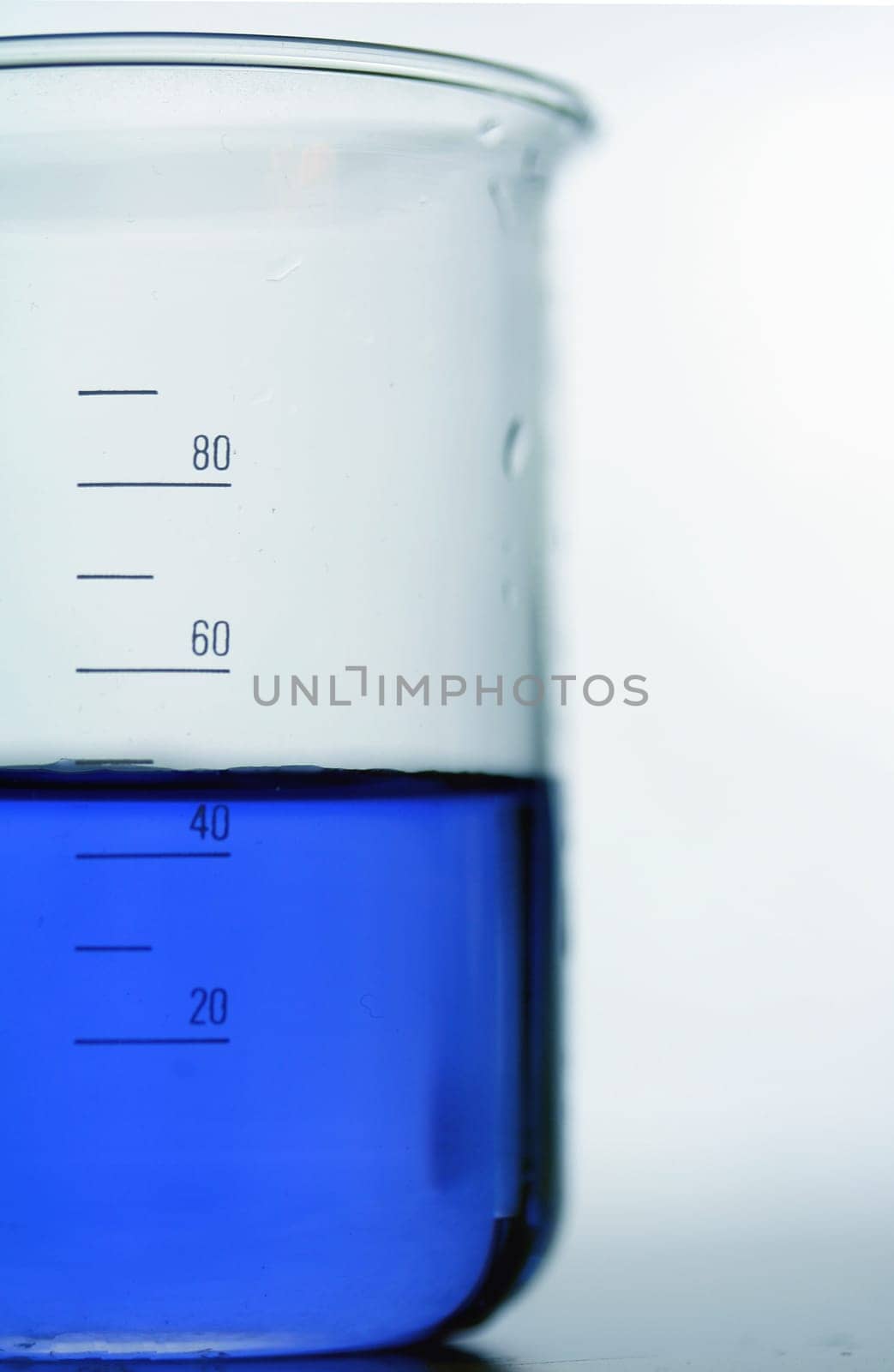measure blue liquid IV