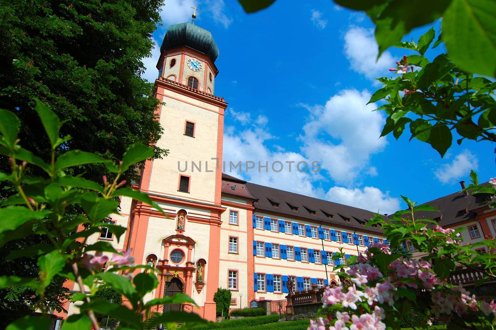 Klosterkirche Kloster St. Trudpert im Münstertal im Breisgau Schwarzwald Germany