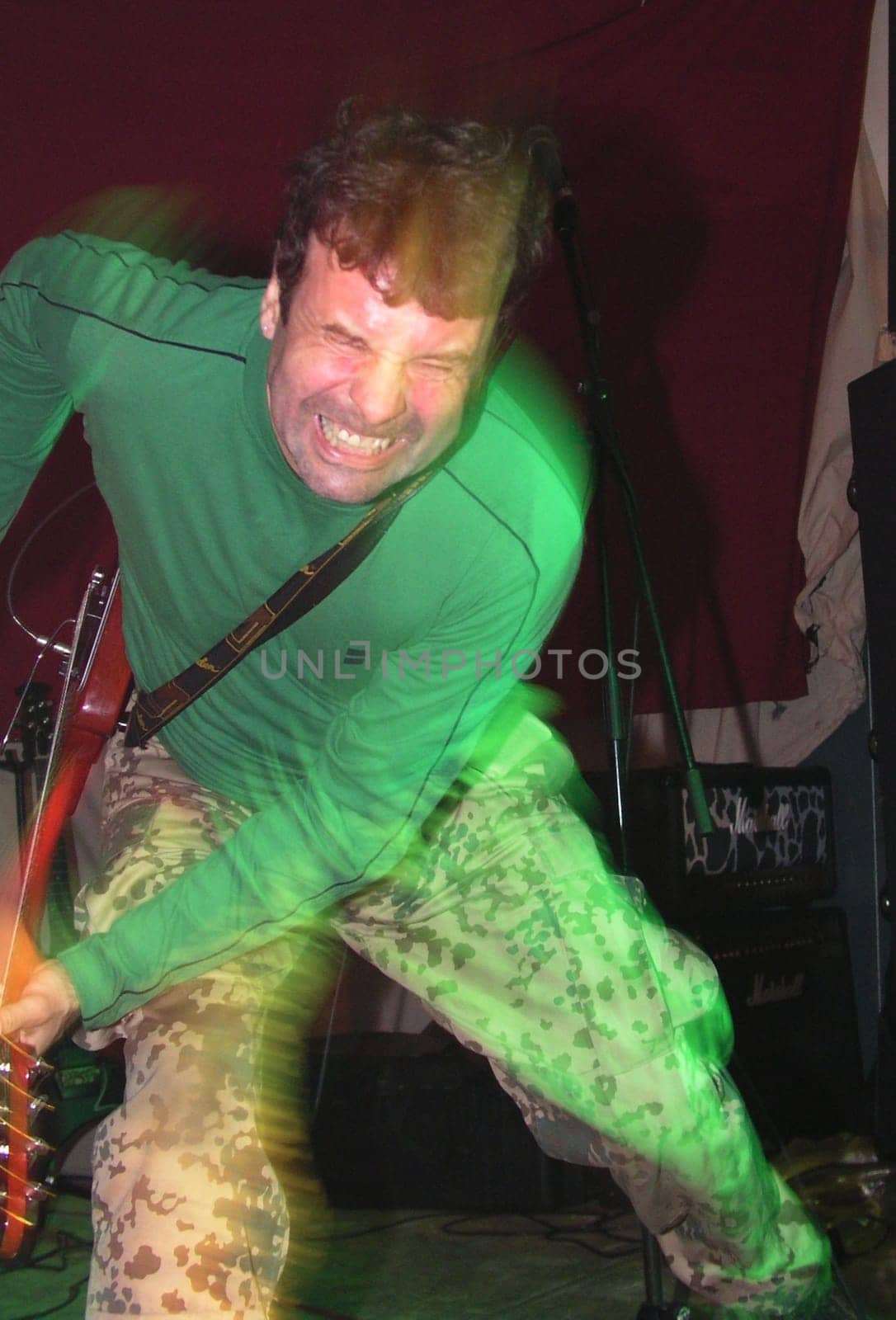 Guitarist of U.K.Subs.
