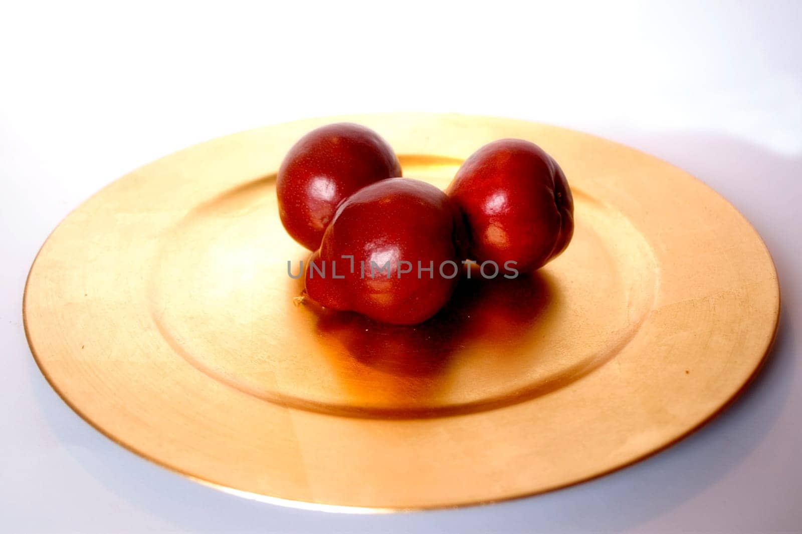 Red pears...