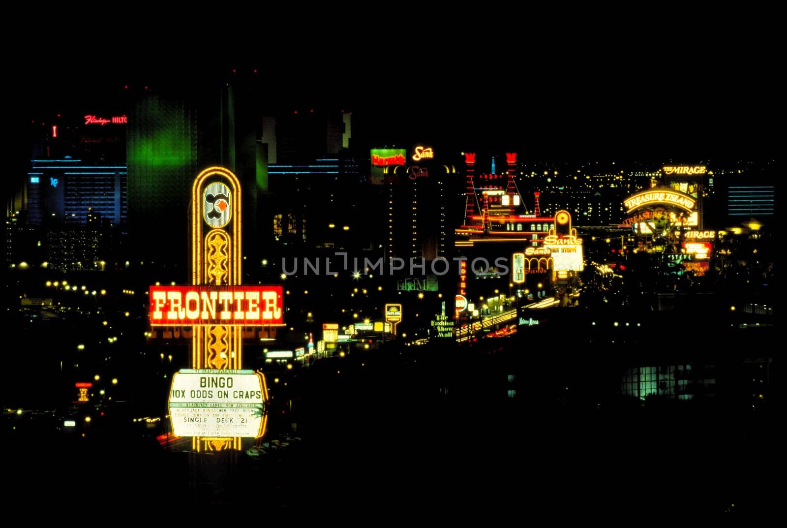 Evening in Las Vegas