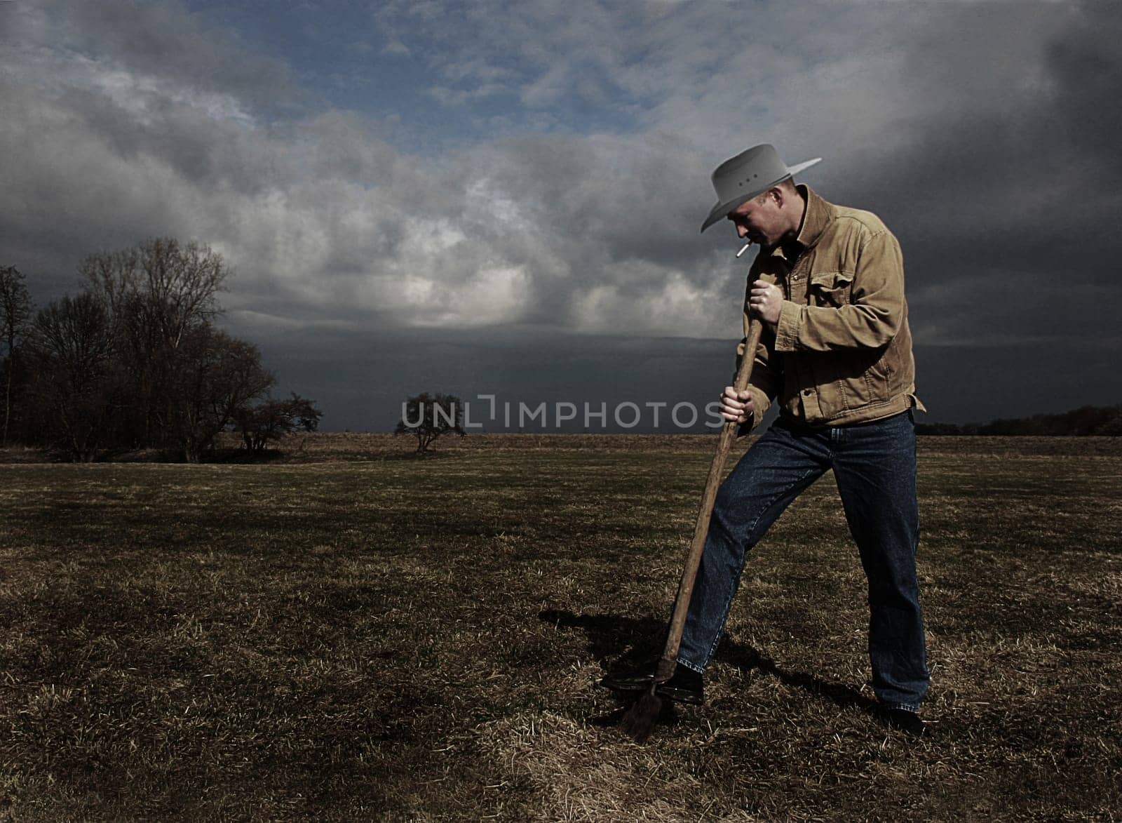 Digging A Grave