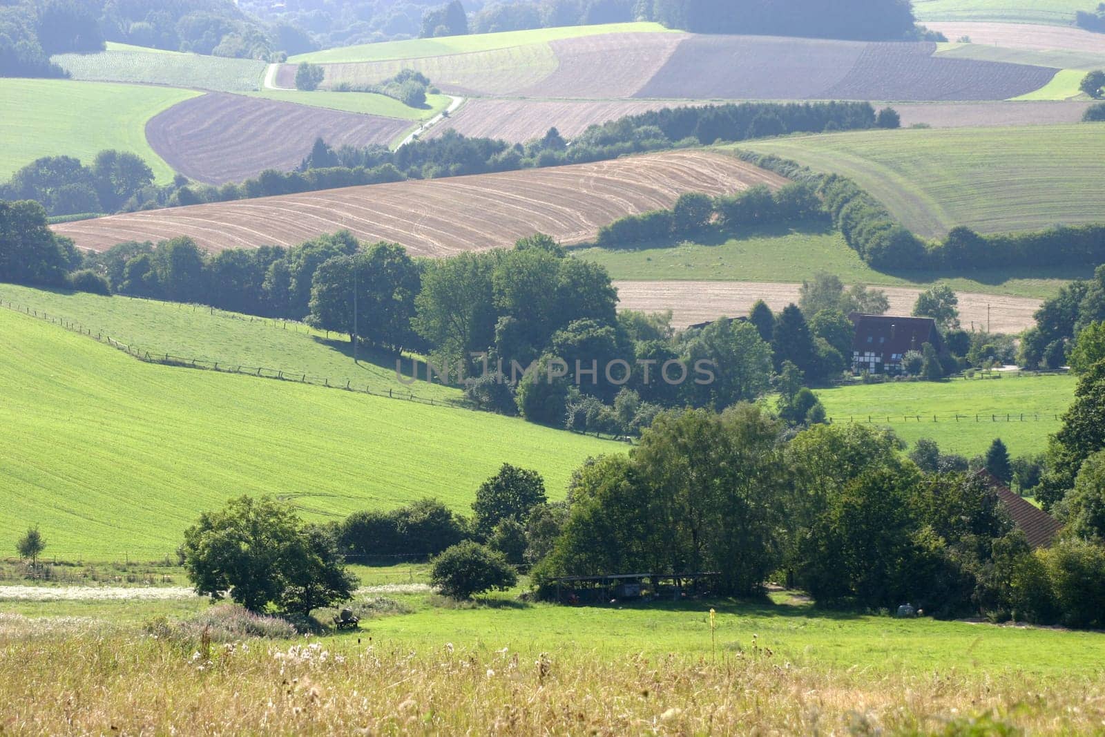 View of the beautiful North Lippe mountains