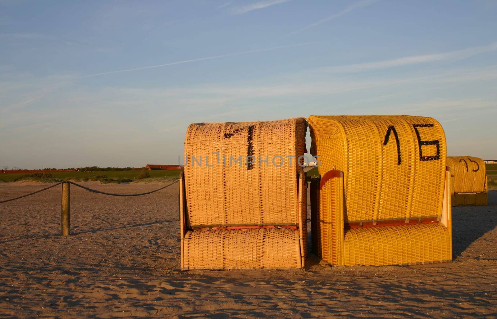 On the beach