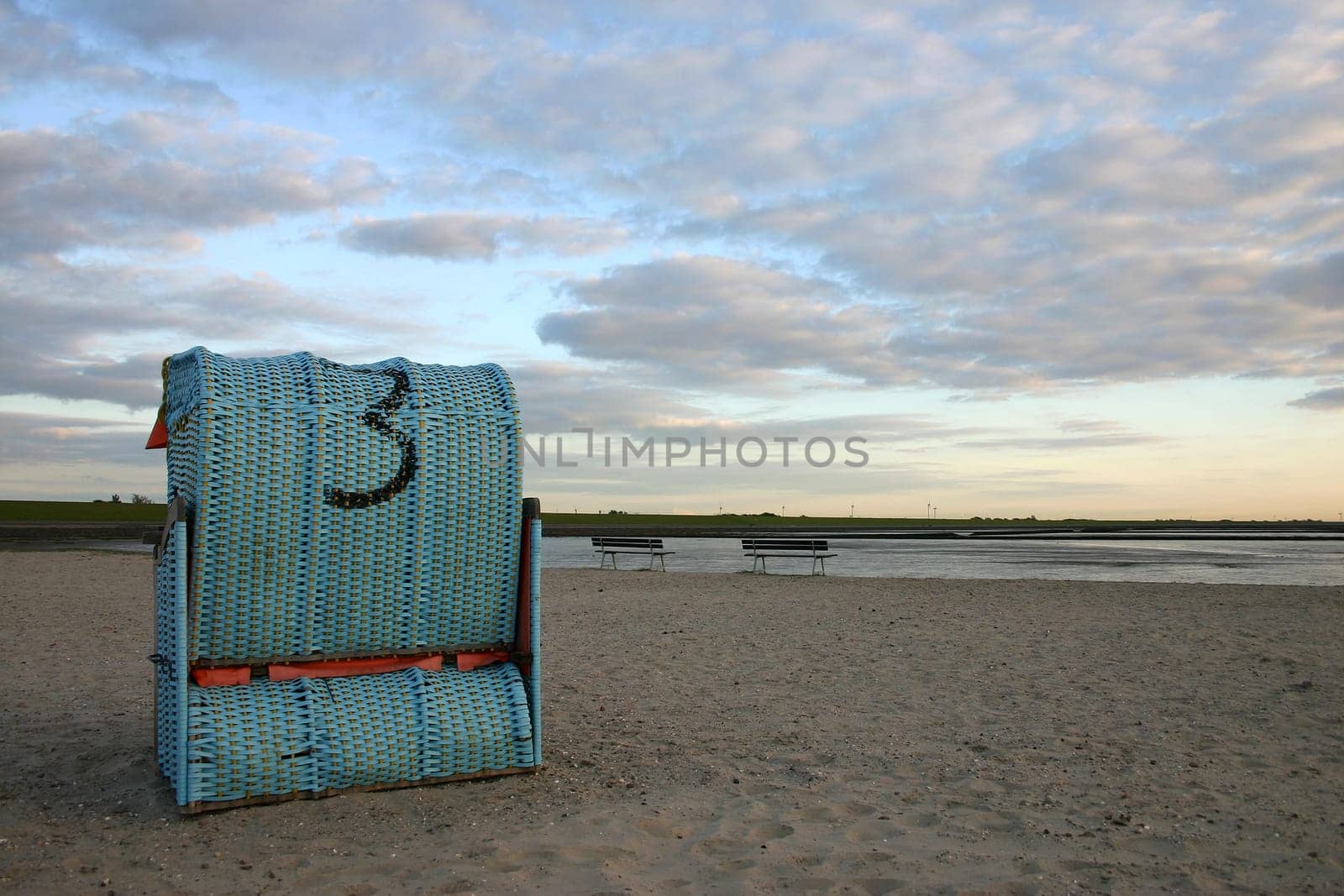 On the beach