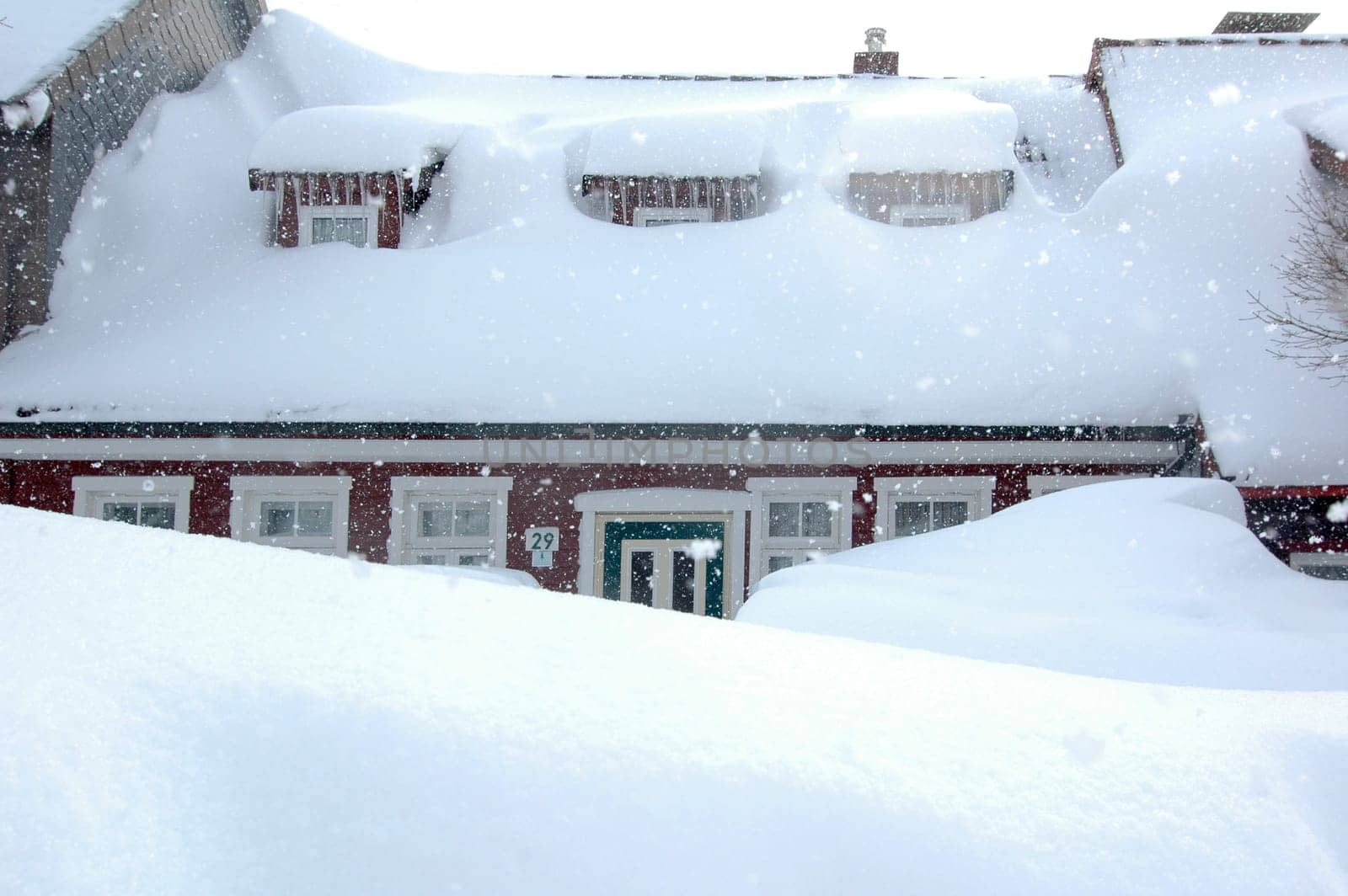 Snowed in