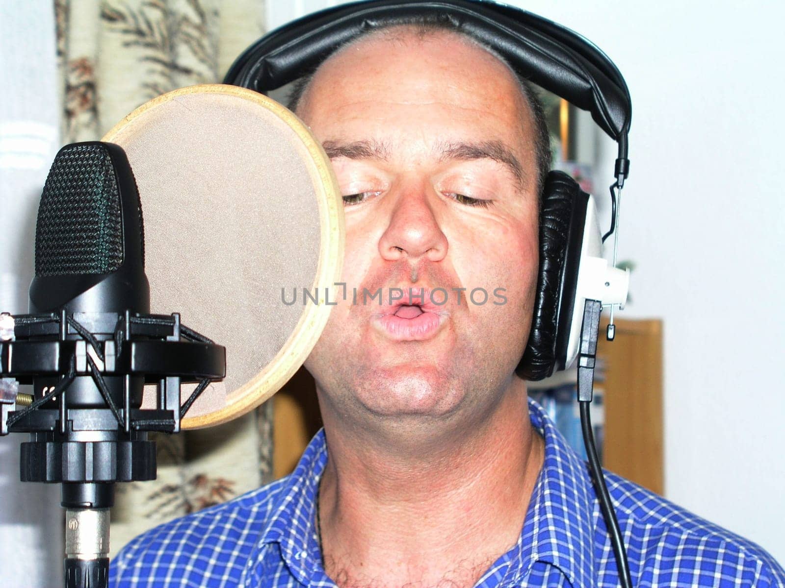 In the studio