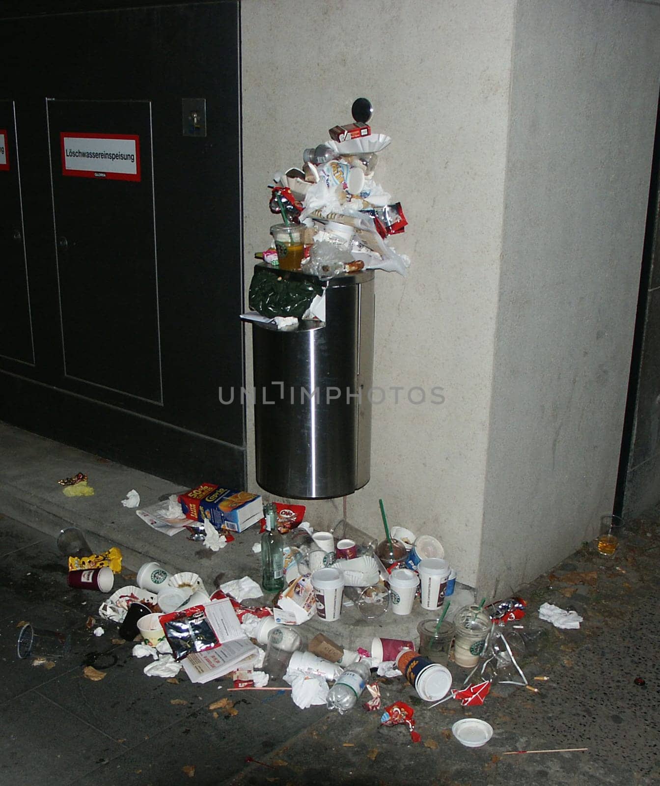 too much garbage