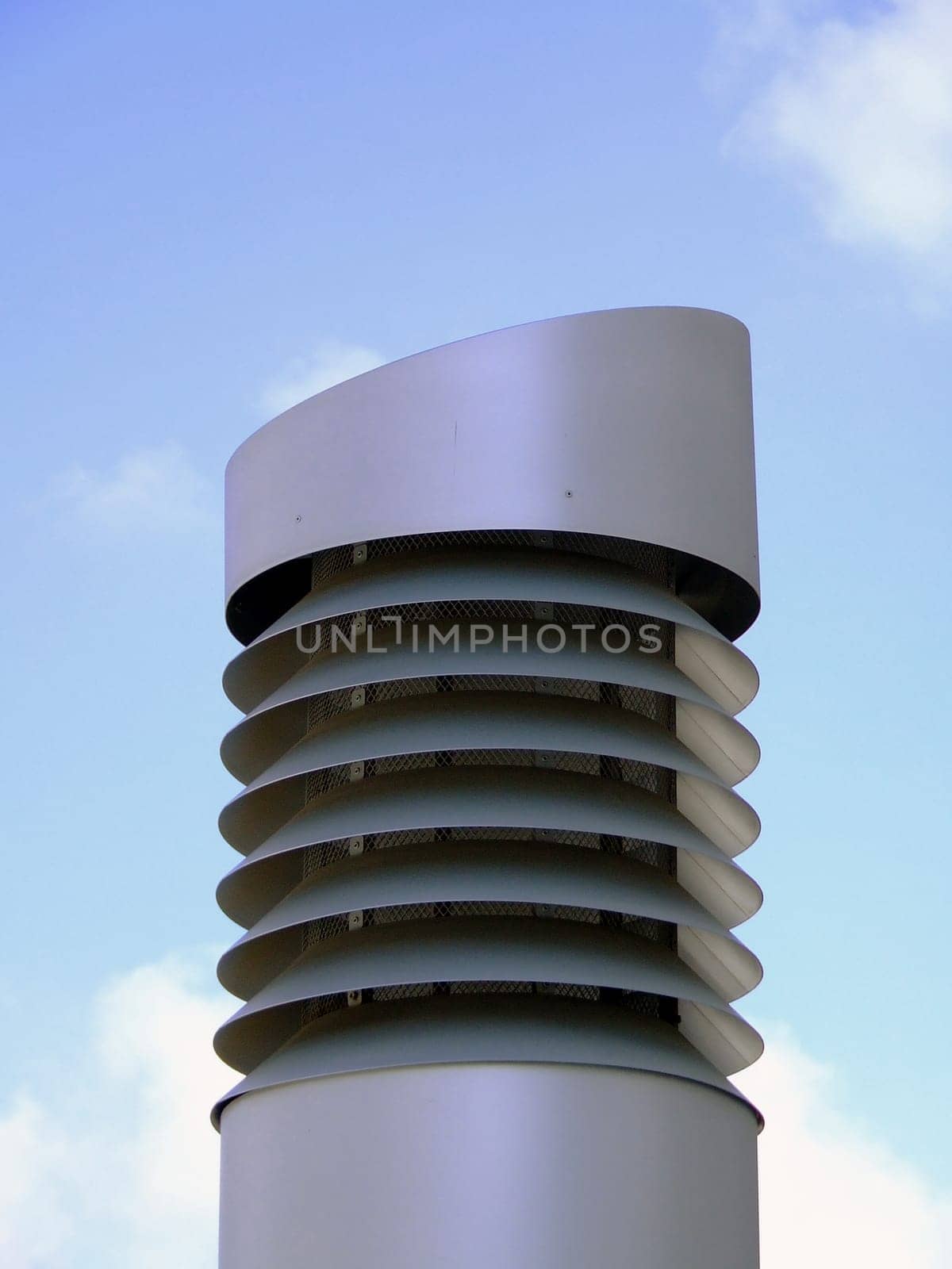 Modern chimney,detail