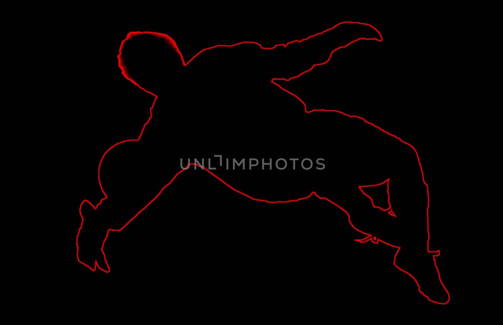 The Goalkeeper - Silouette