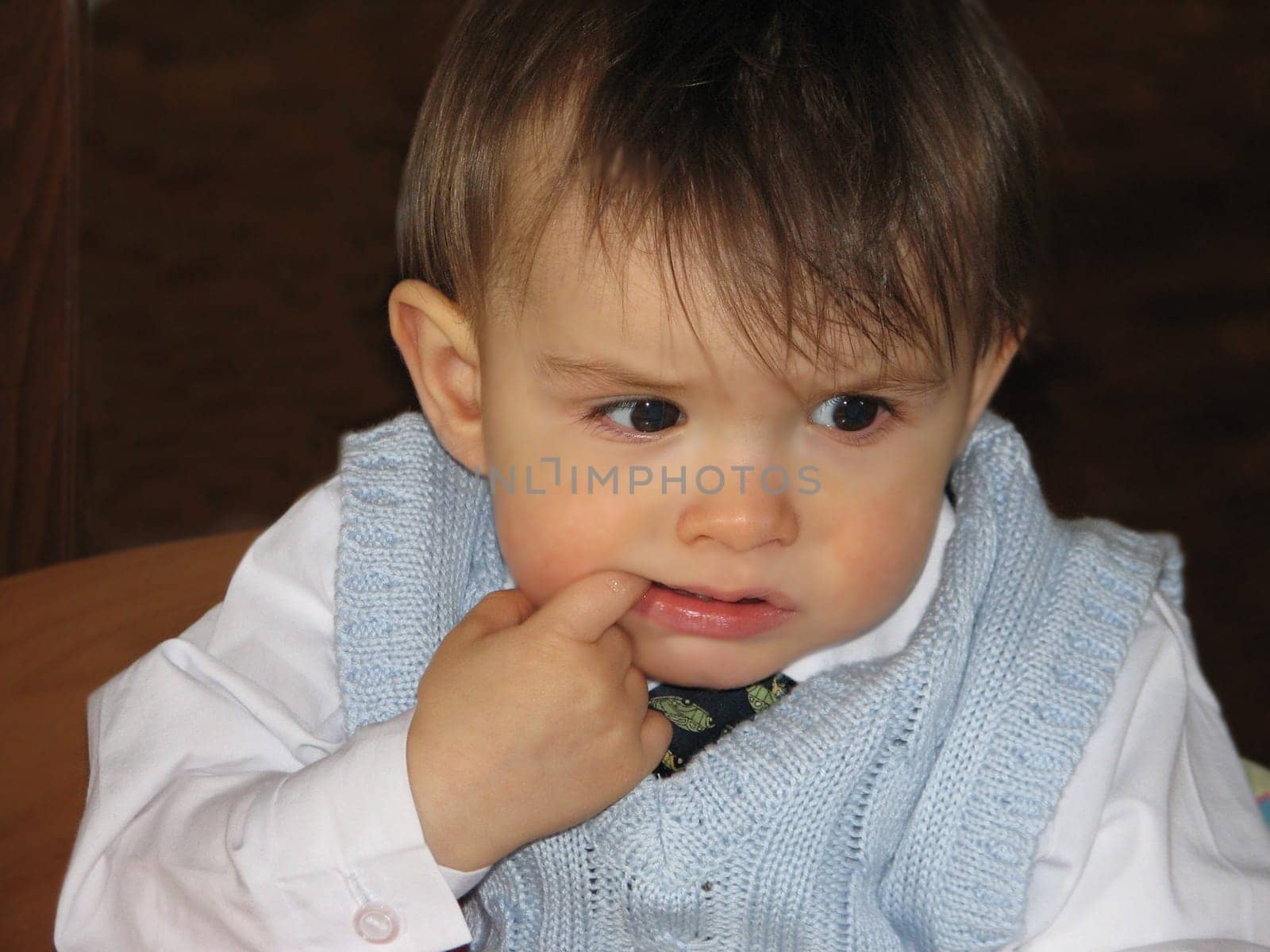 Baptism and therefore in a fine outfit :-)