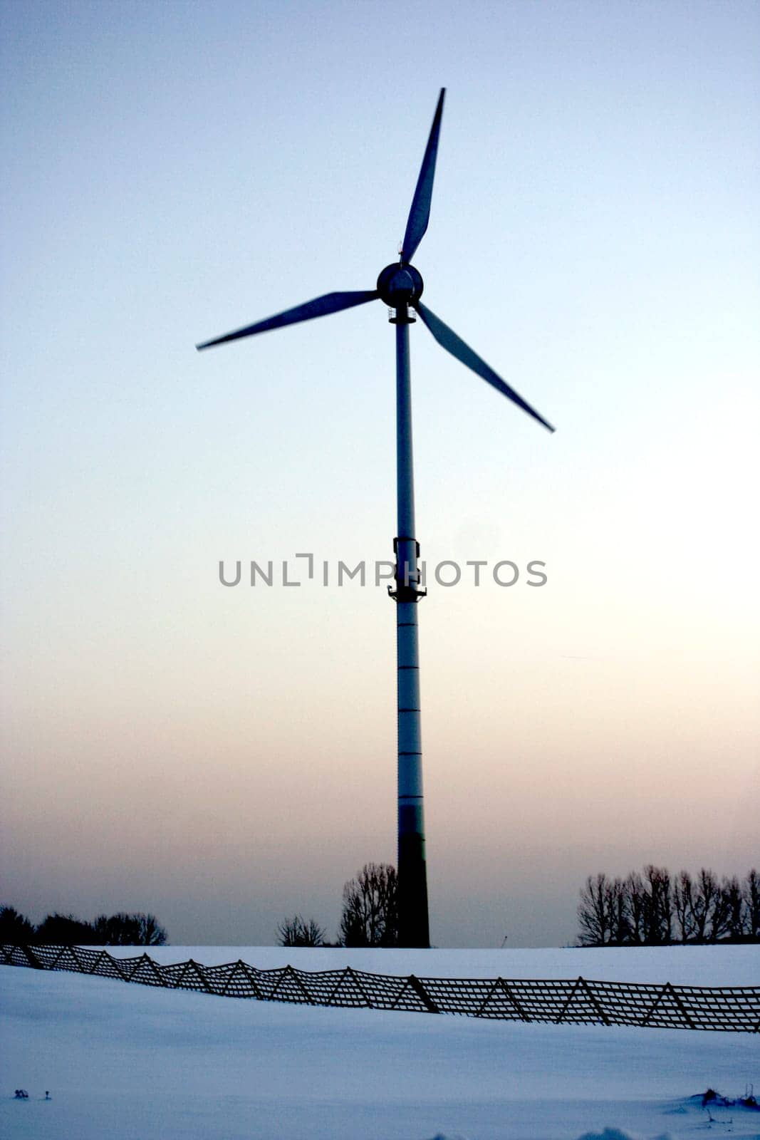 Wind Turbine - Sunset