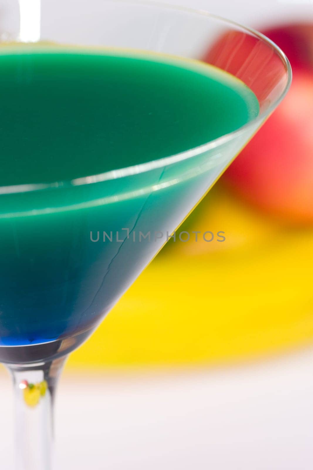 green cocktail