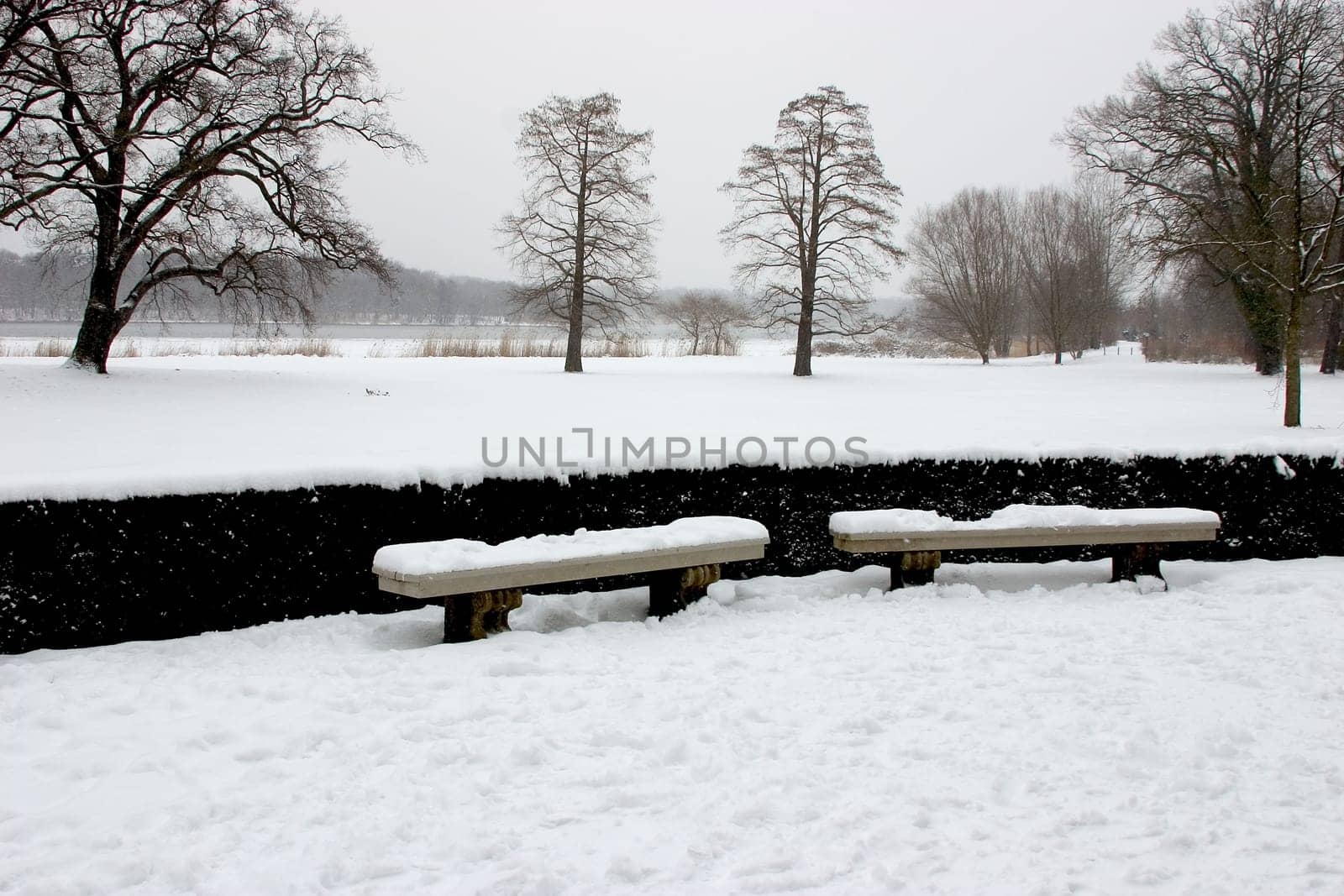 Snow banks