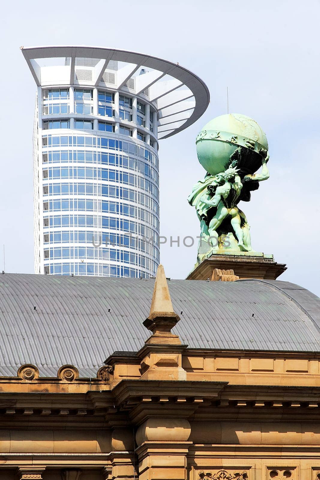 Taken at an entrance to Frankfurt's main train station. I know,the sky is not the most interesting - I'm sure I'll go here more often *g*