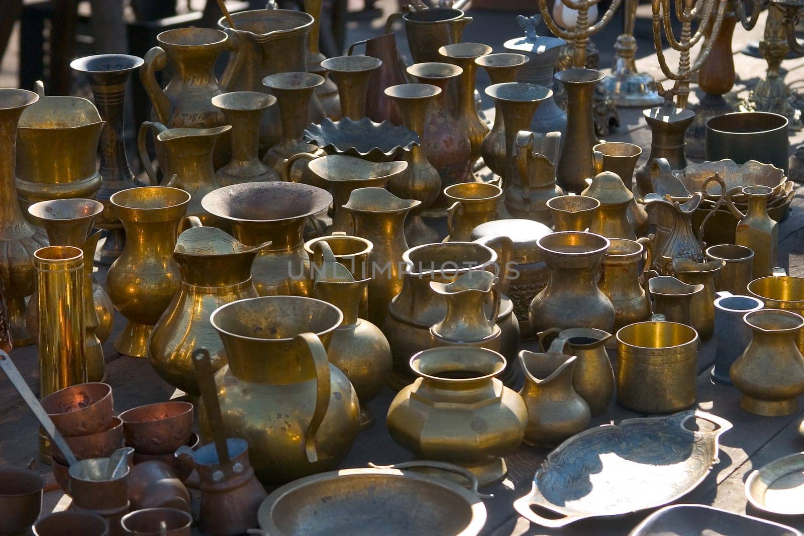 Brass jugs