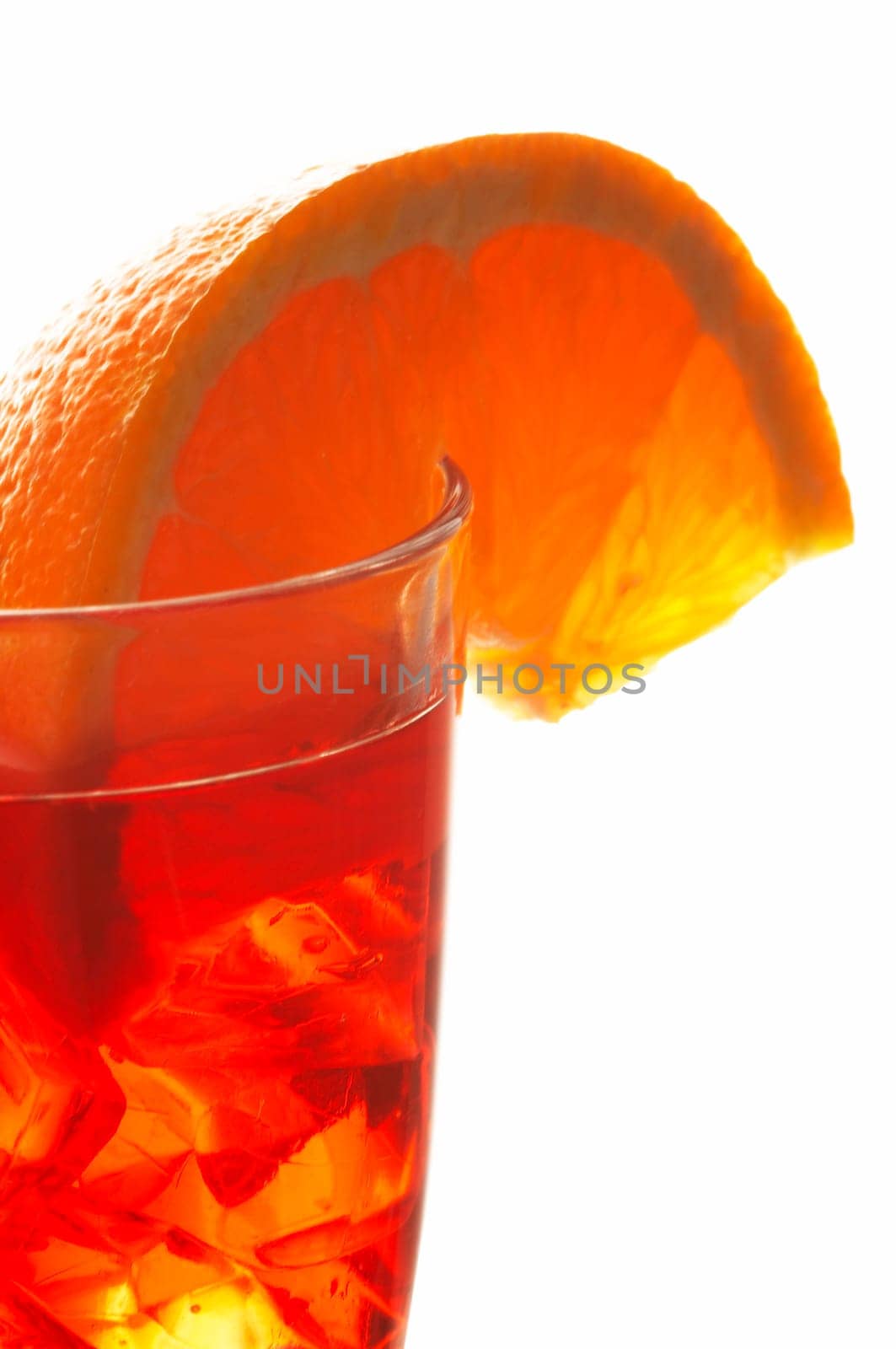 Long drink with orange