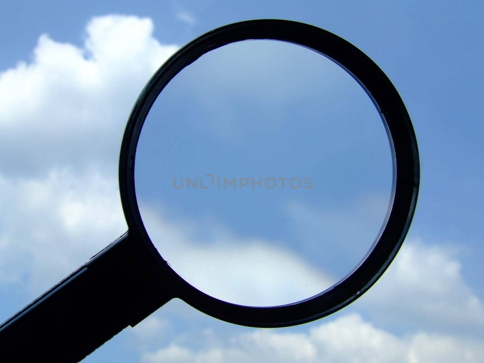 Cloud magnifying glass