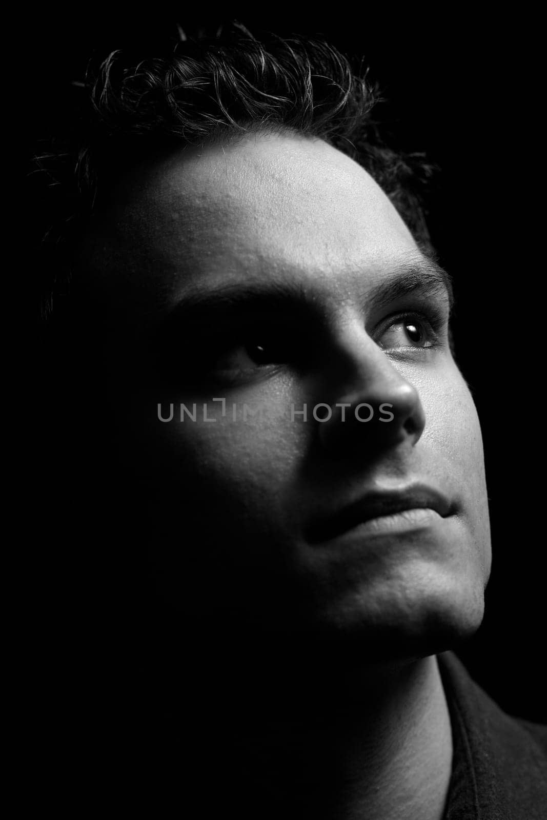 Portrait of young man