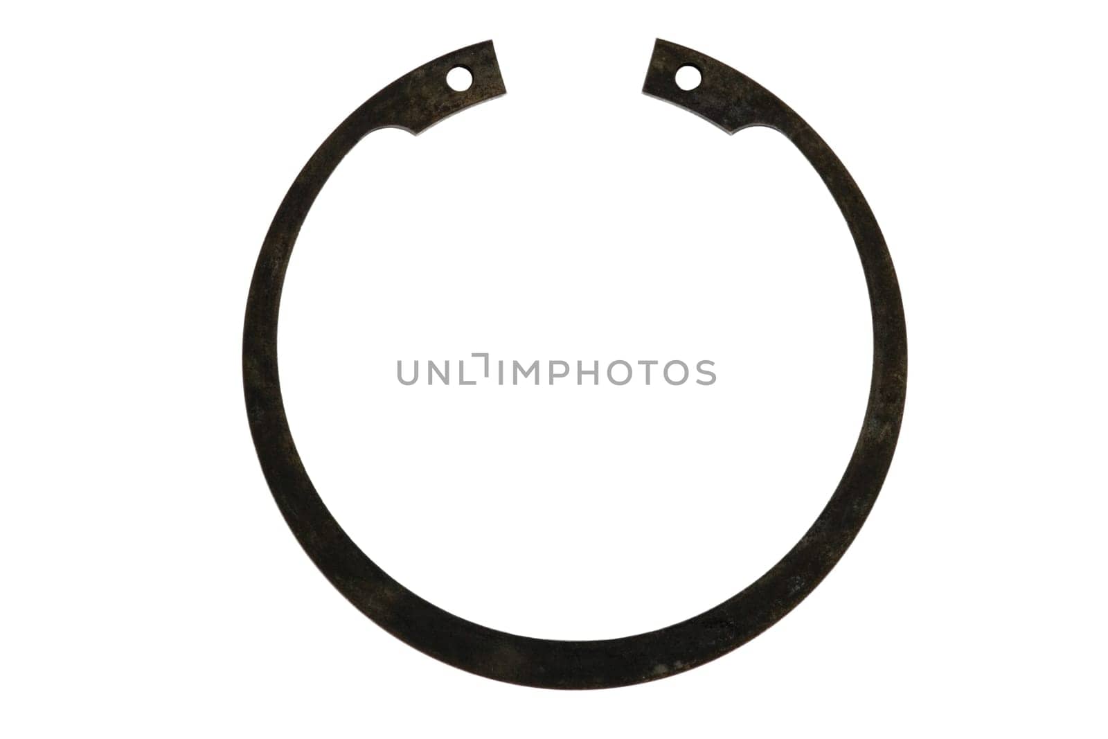 Seegerring isolated on white background
