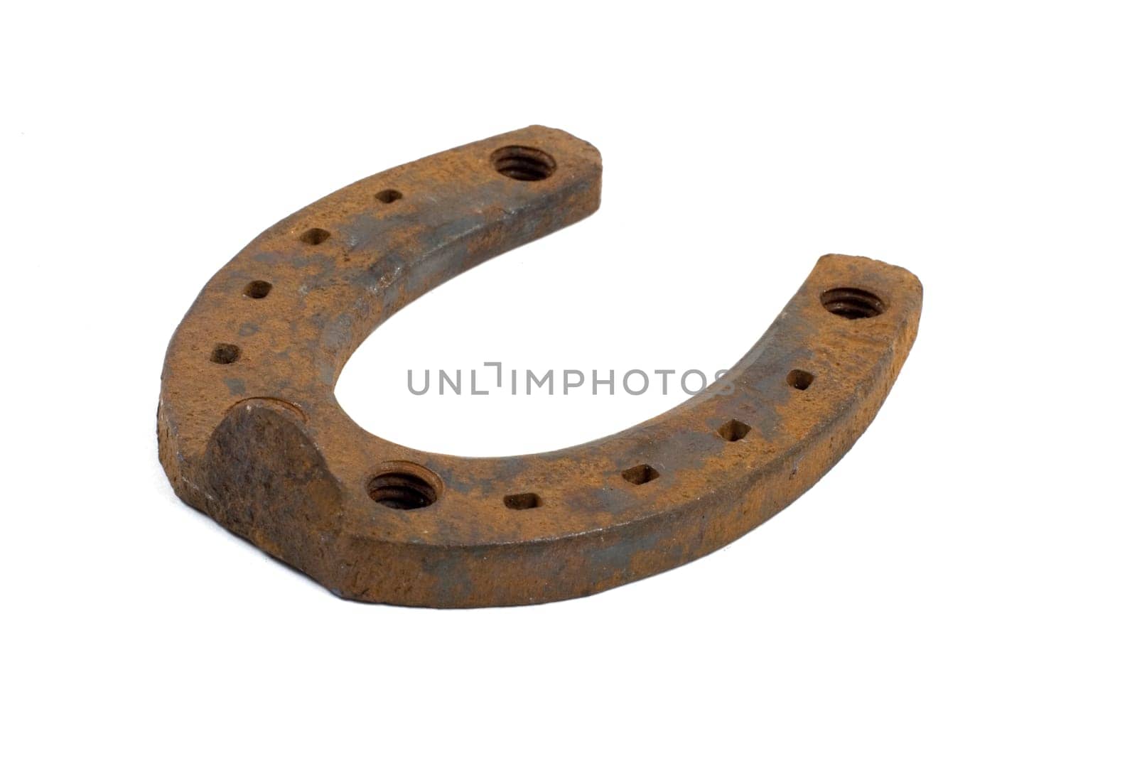 Horseshoe isolated on white background