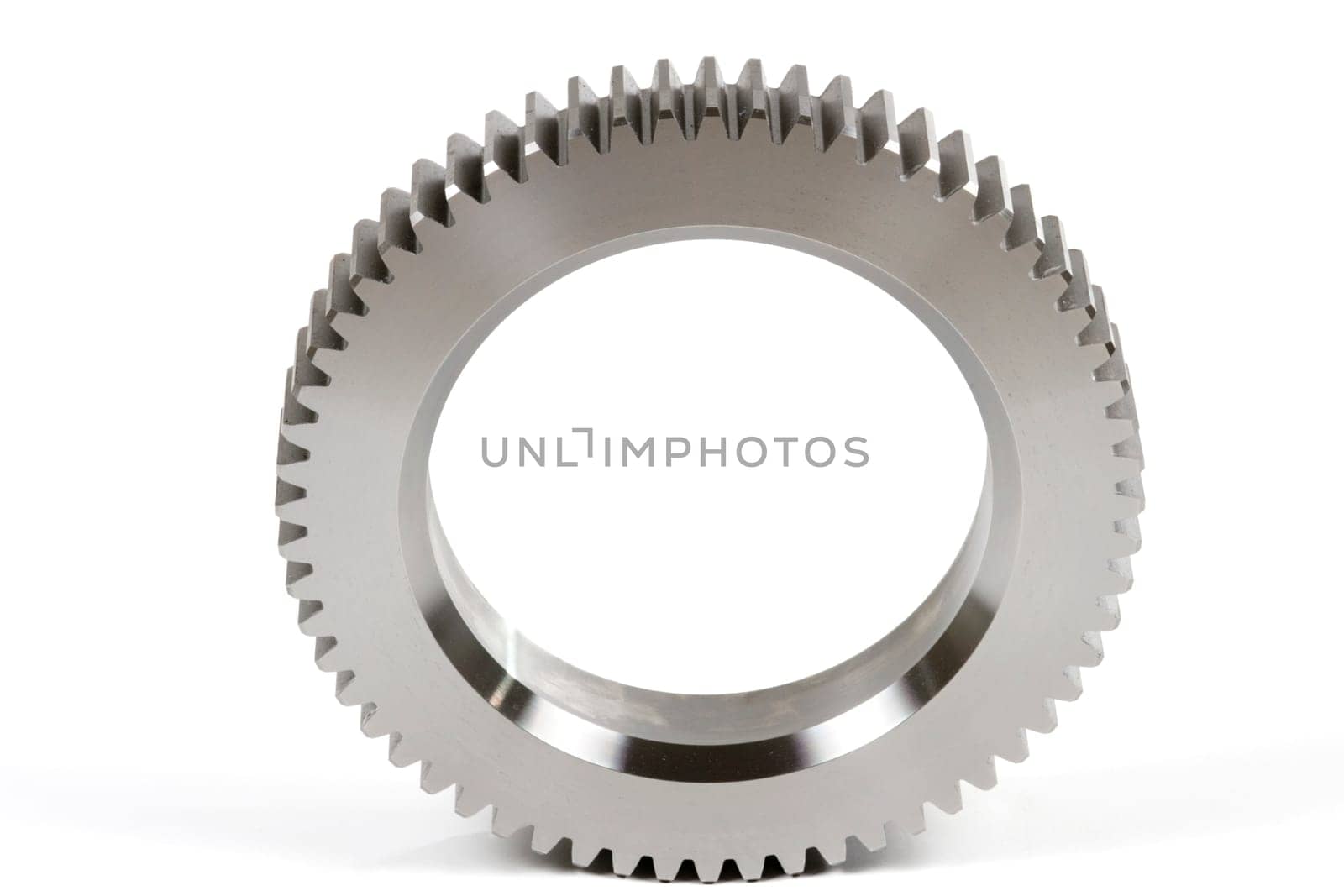Gear isolated against a white background