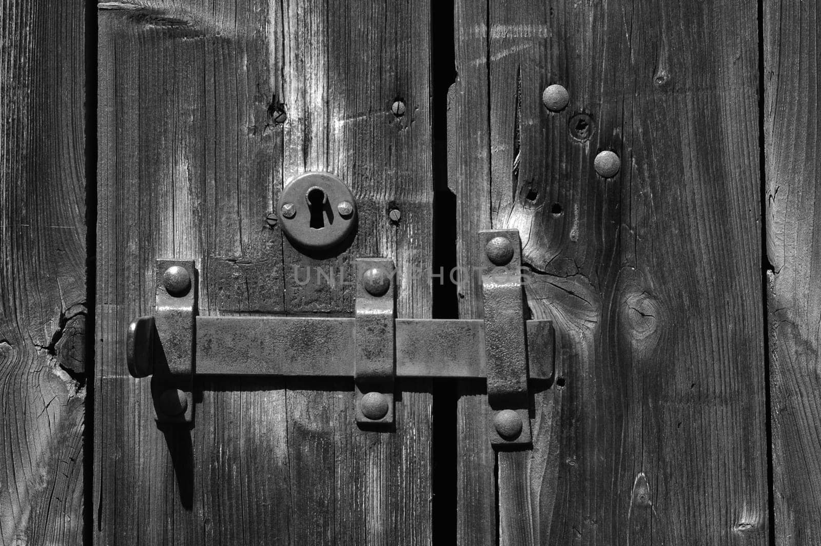 old wooden door in s w