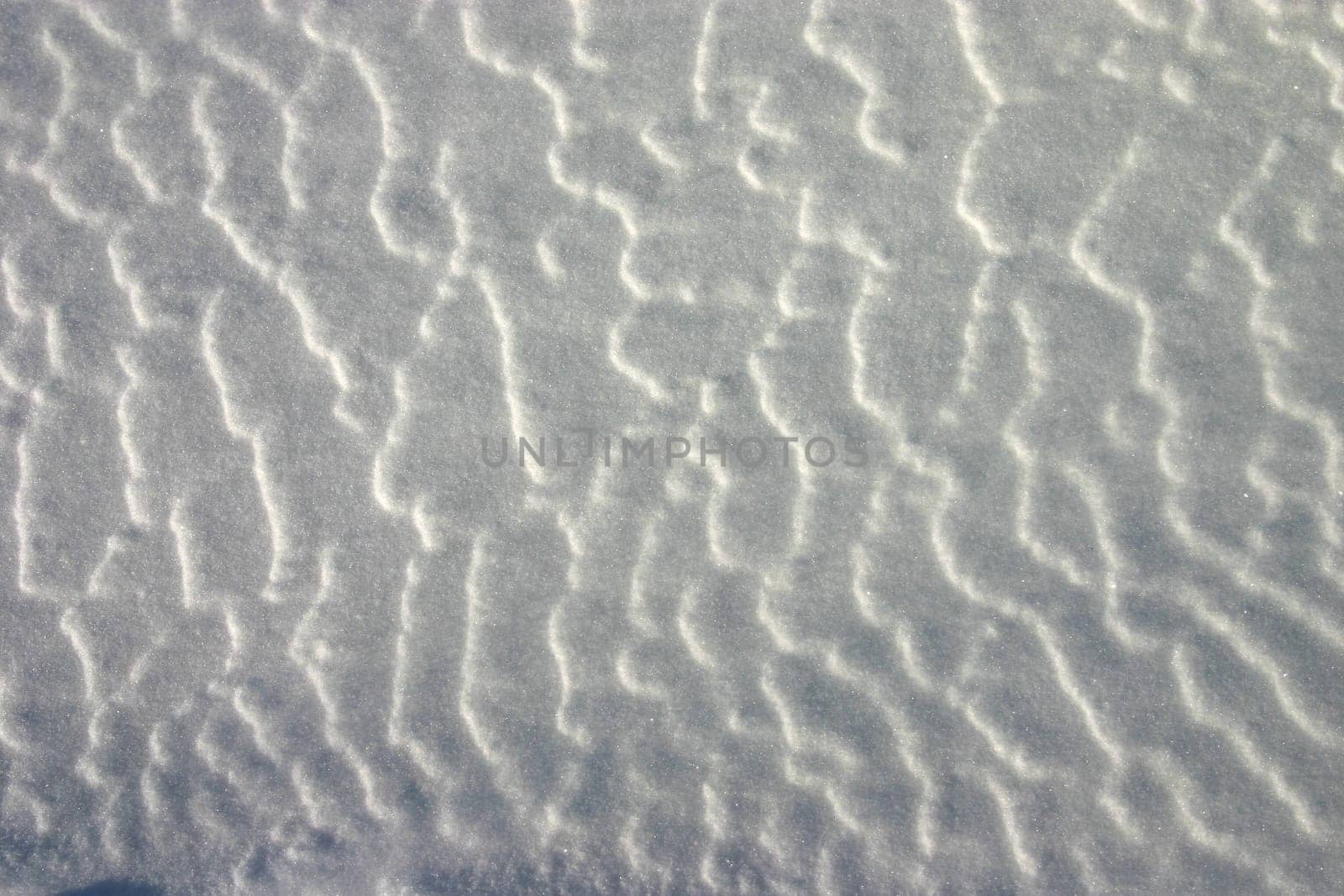 Here the wind formed the undulating structure of the white splendor