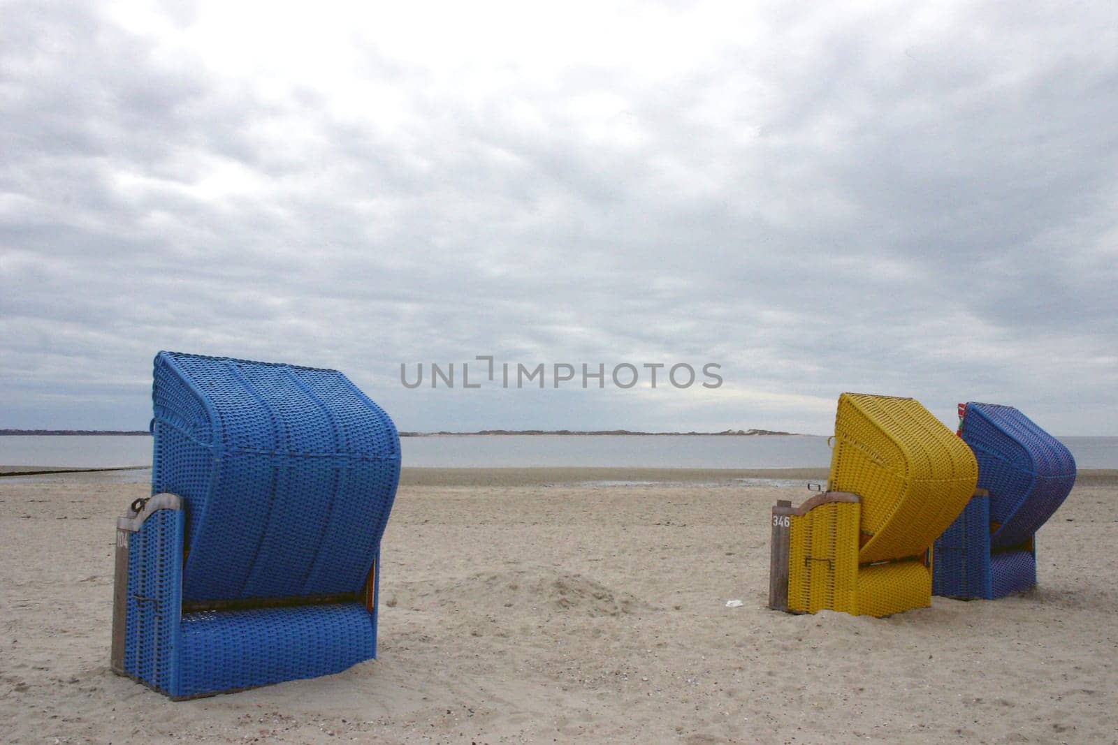 On the beach on the island of Föhr.
