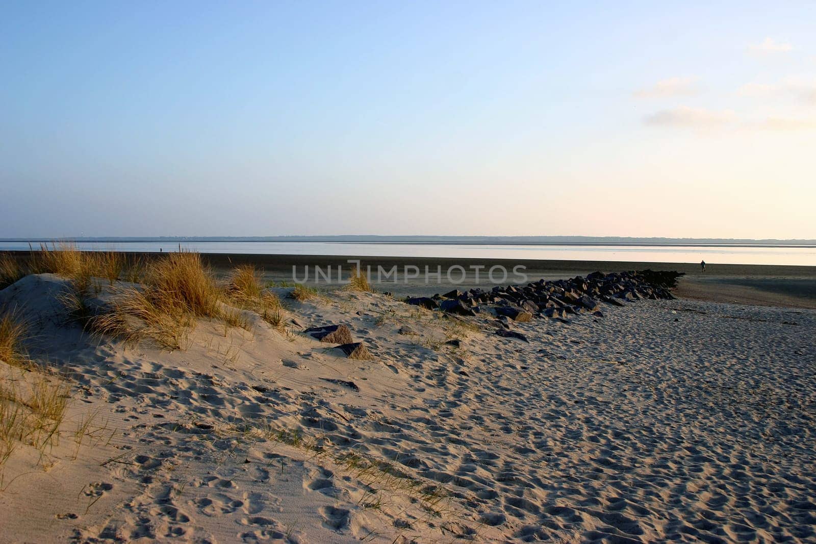 ... on the island of Föhr in the evening.