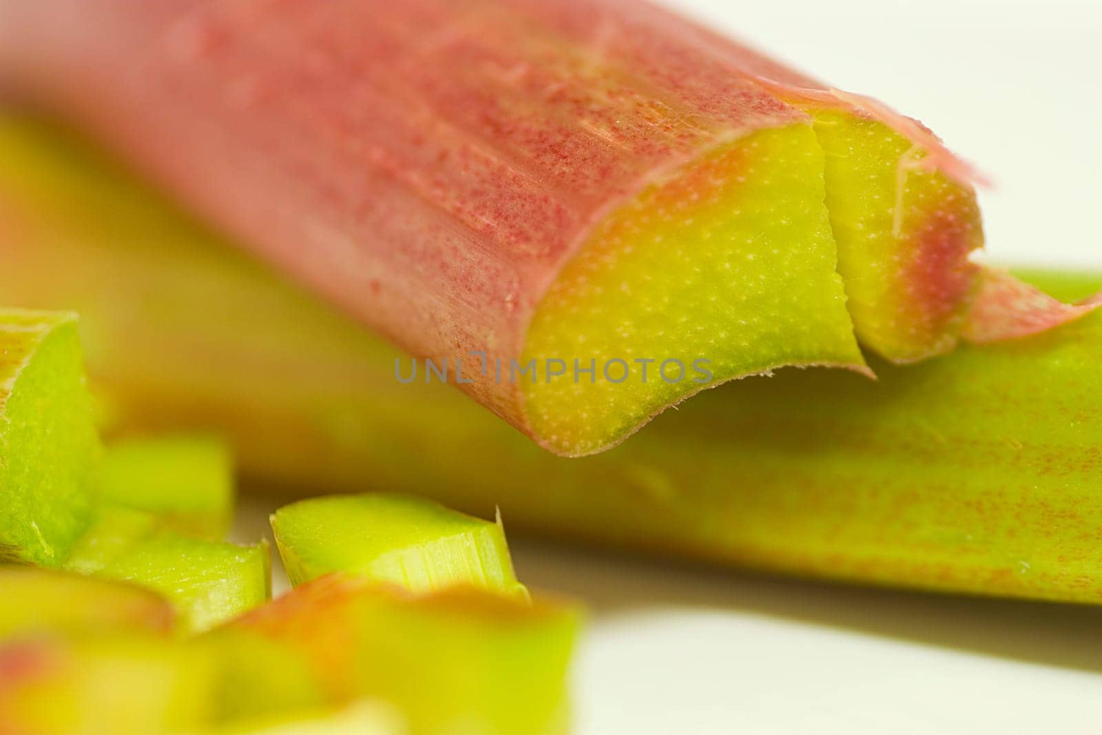 Sliced rabarb
