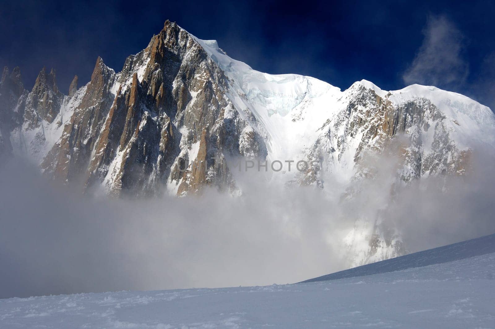 ... above all the peaks is peace...