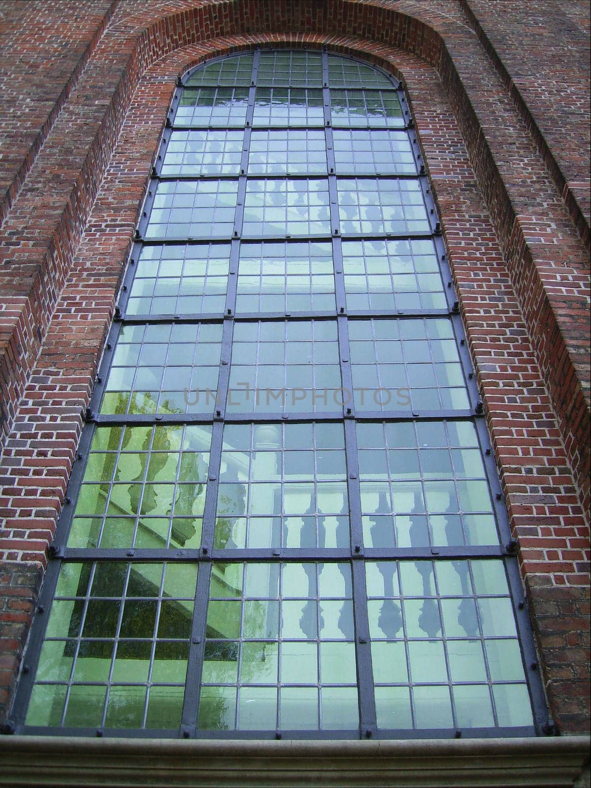 Behind the window