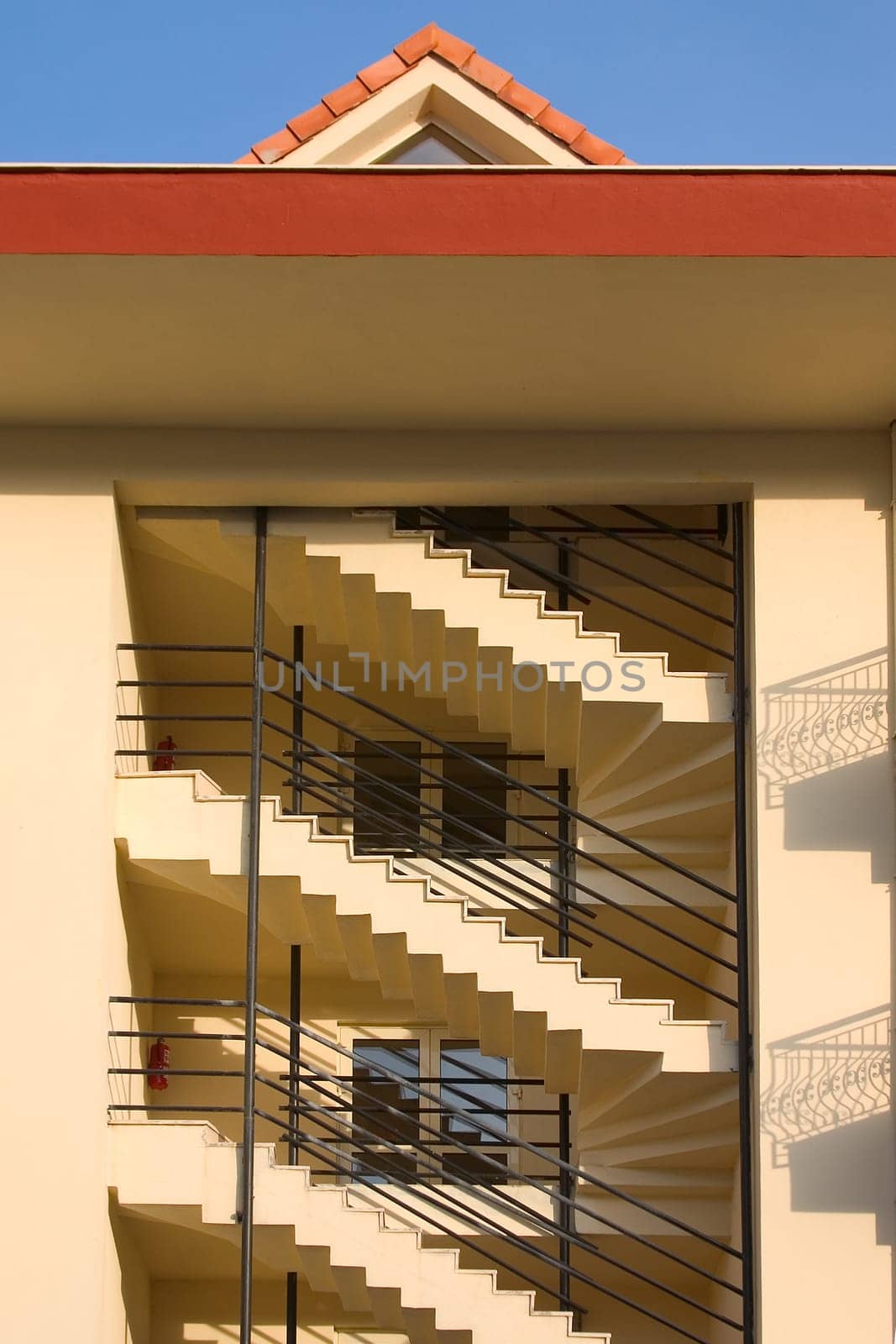 Hotel stairs
