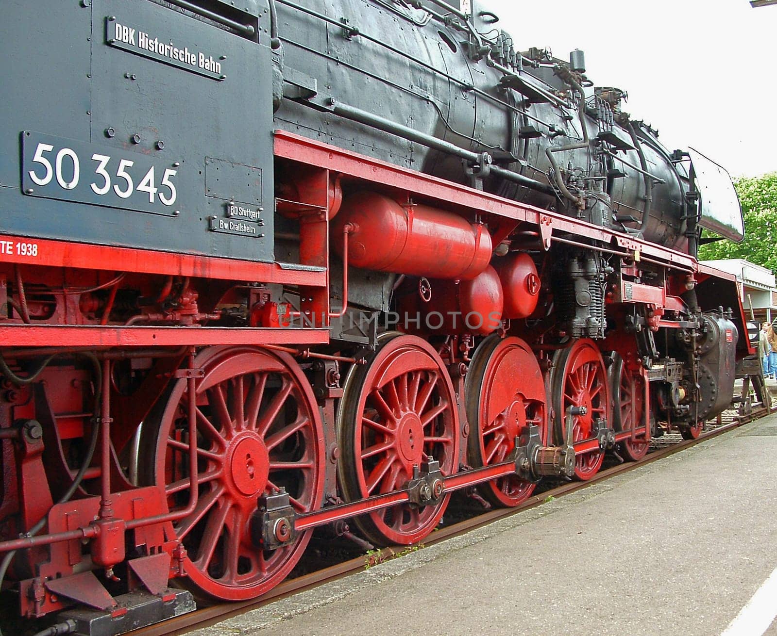 Propulsion steam locomotive