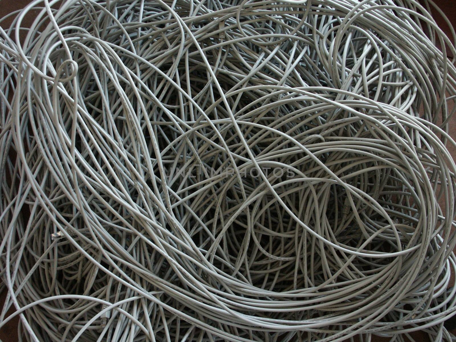 Cable clutter - network cable