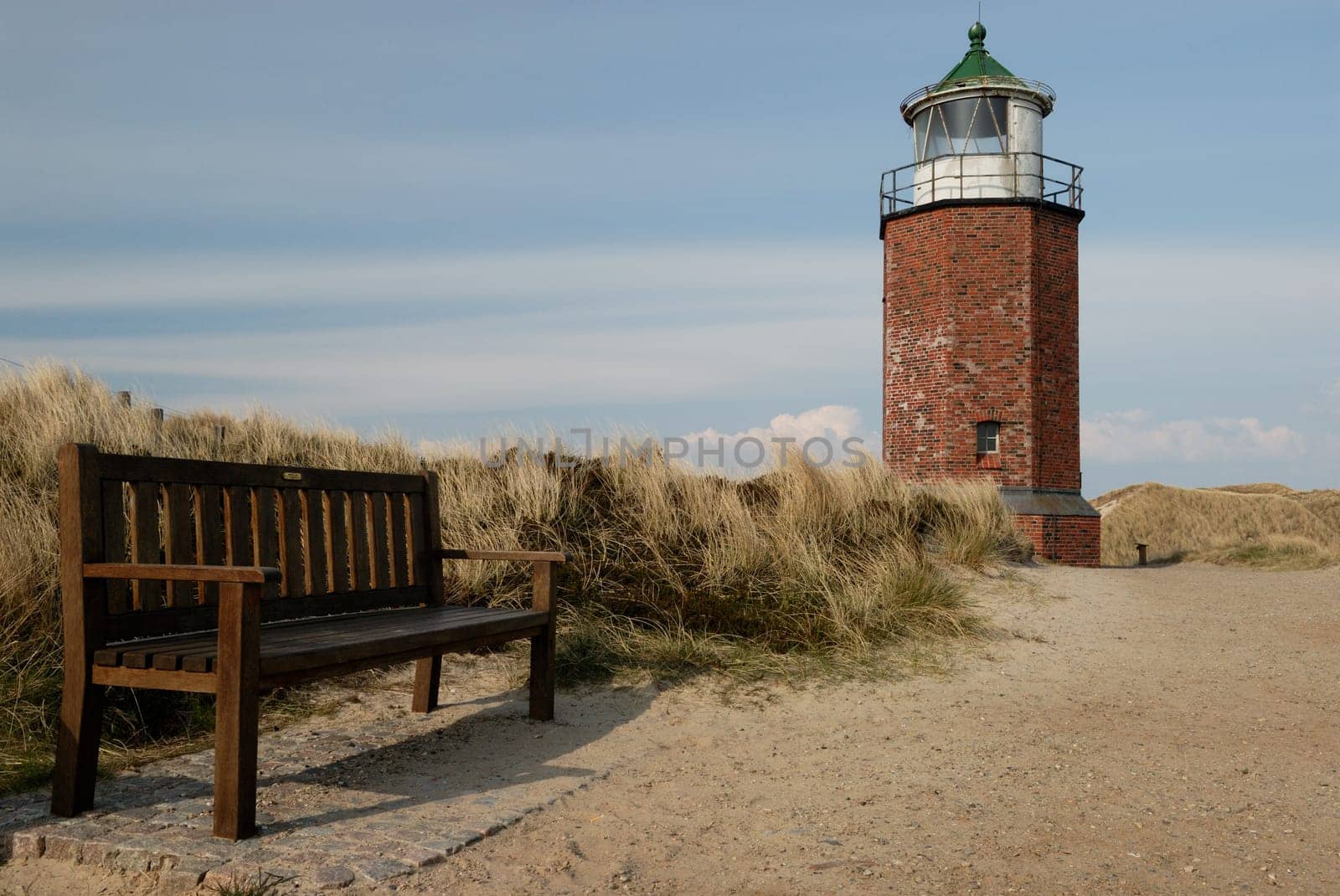 Lighthouse on the island of Sylt,Germany
