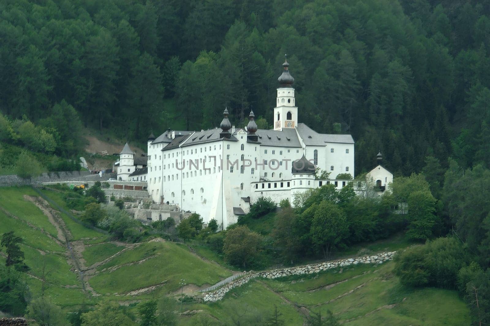Marienberg Monastery in Val Venosta (South Tyrol)