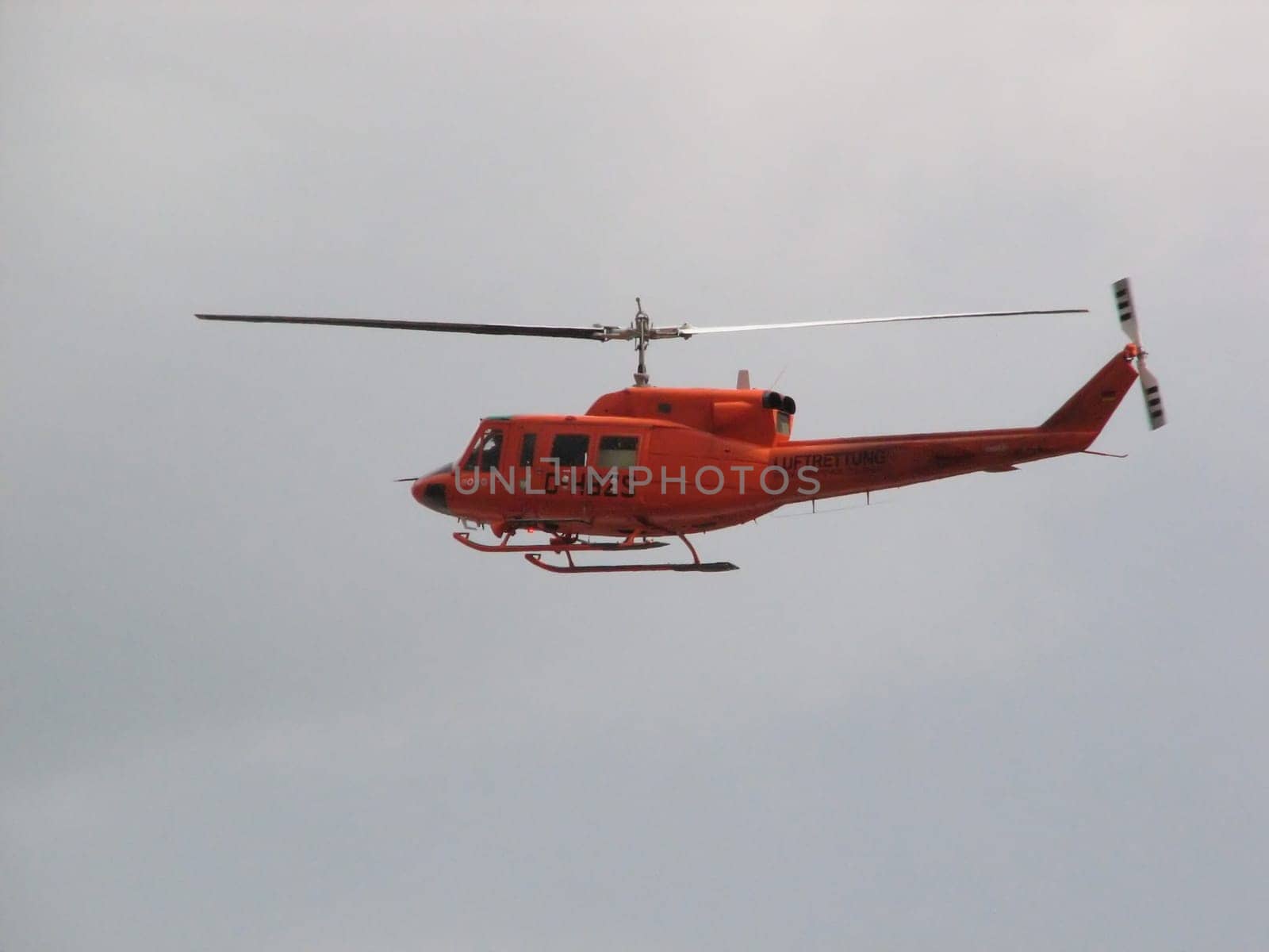 Rescue helicopter