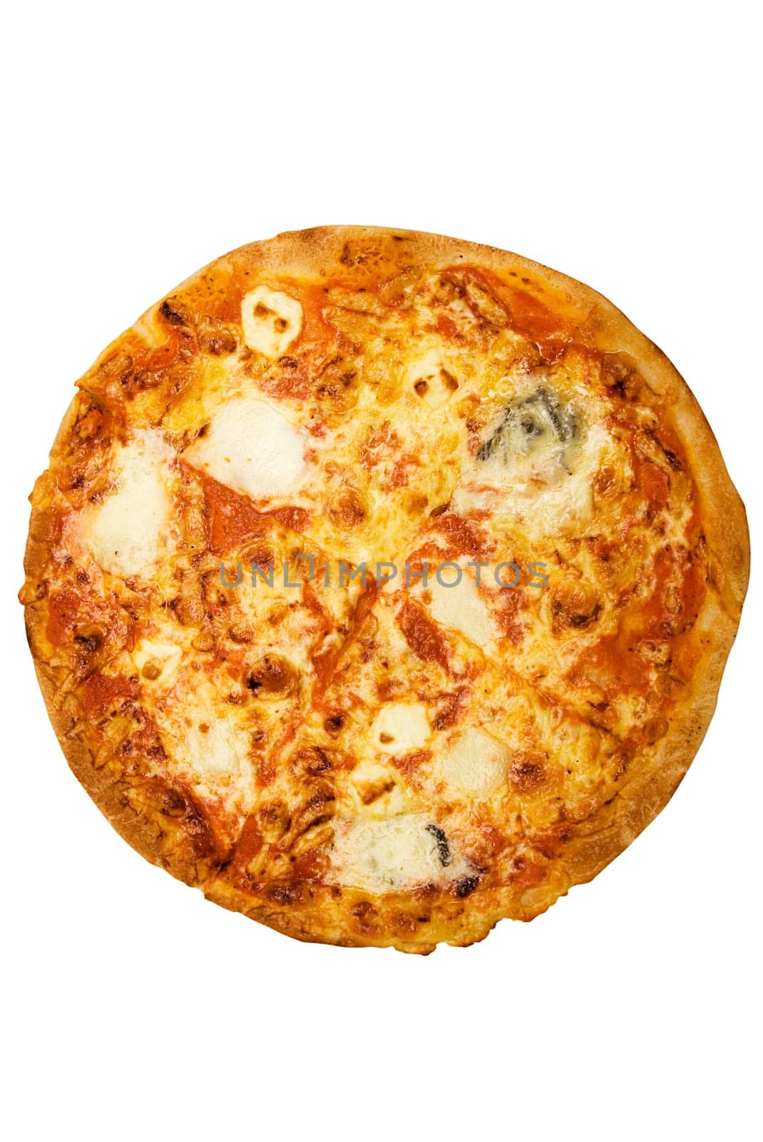 Pizza 4 Fromaggi with pruning path