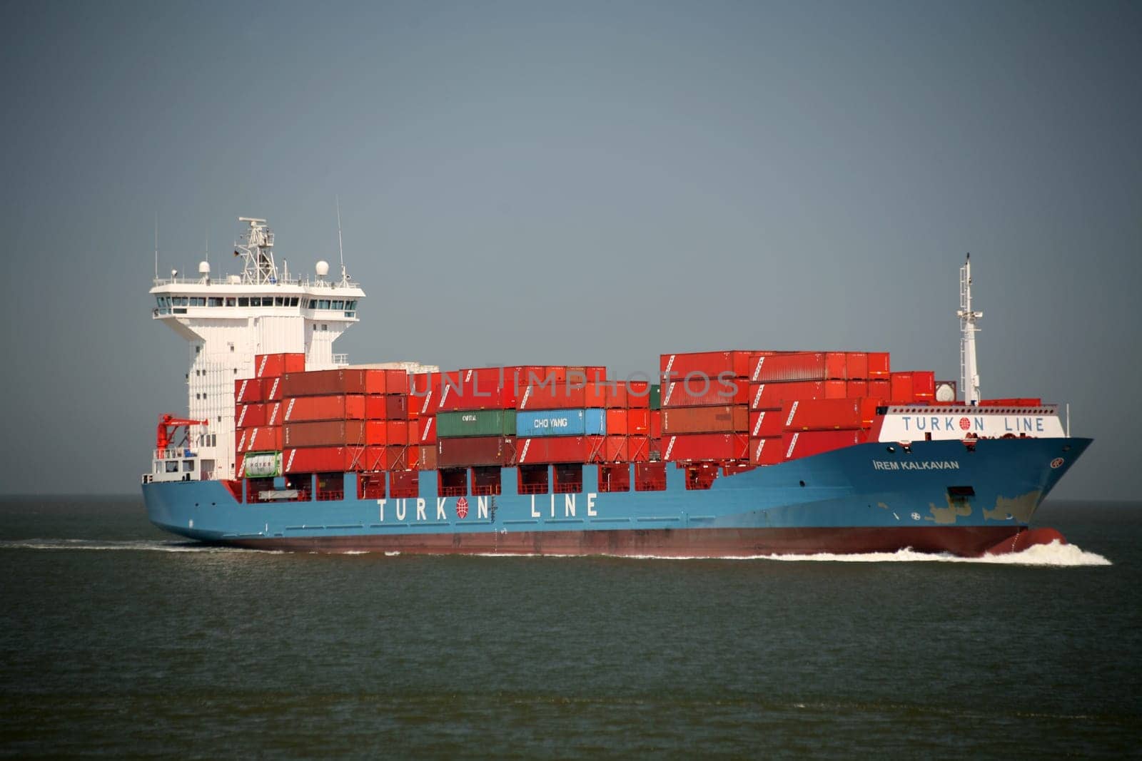 In the North Sea off Cuxhaven